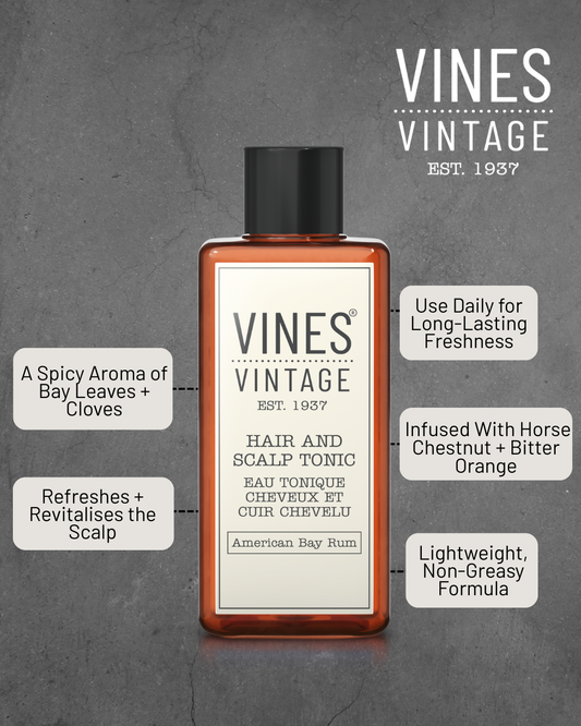 Scalp & Hair Tonic: American Bay Rum