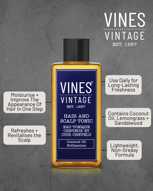 Scalp & Hair Tonic: Coconut Oil Brilliantine